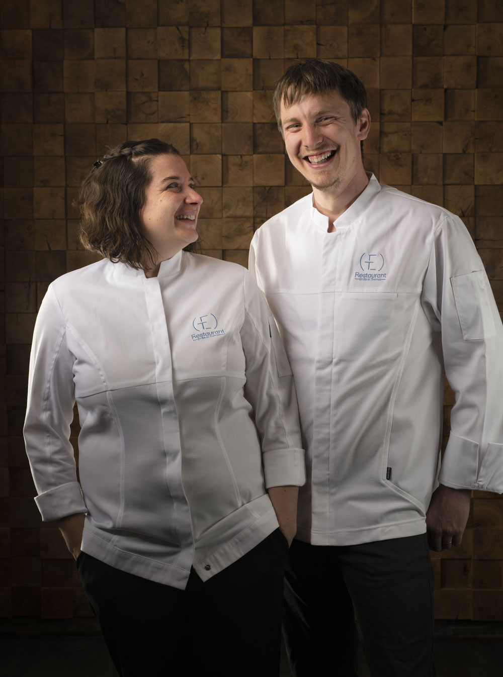 Émilie et Thomas Roussey, les deux chefs du restaurant ET, pour une cuisine instinctive et engagée